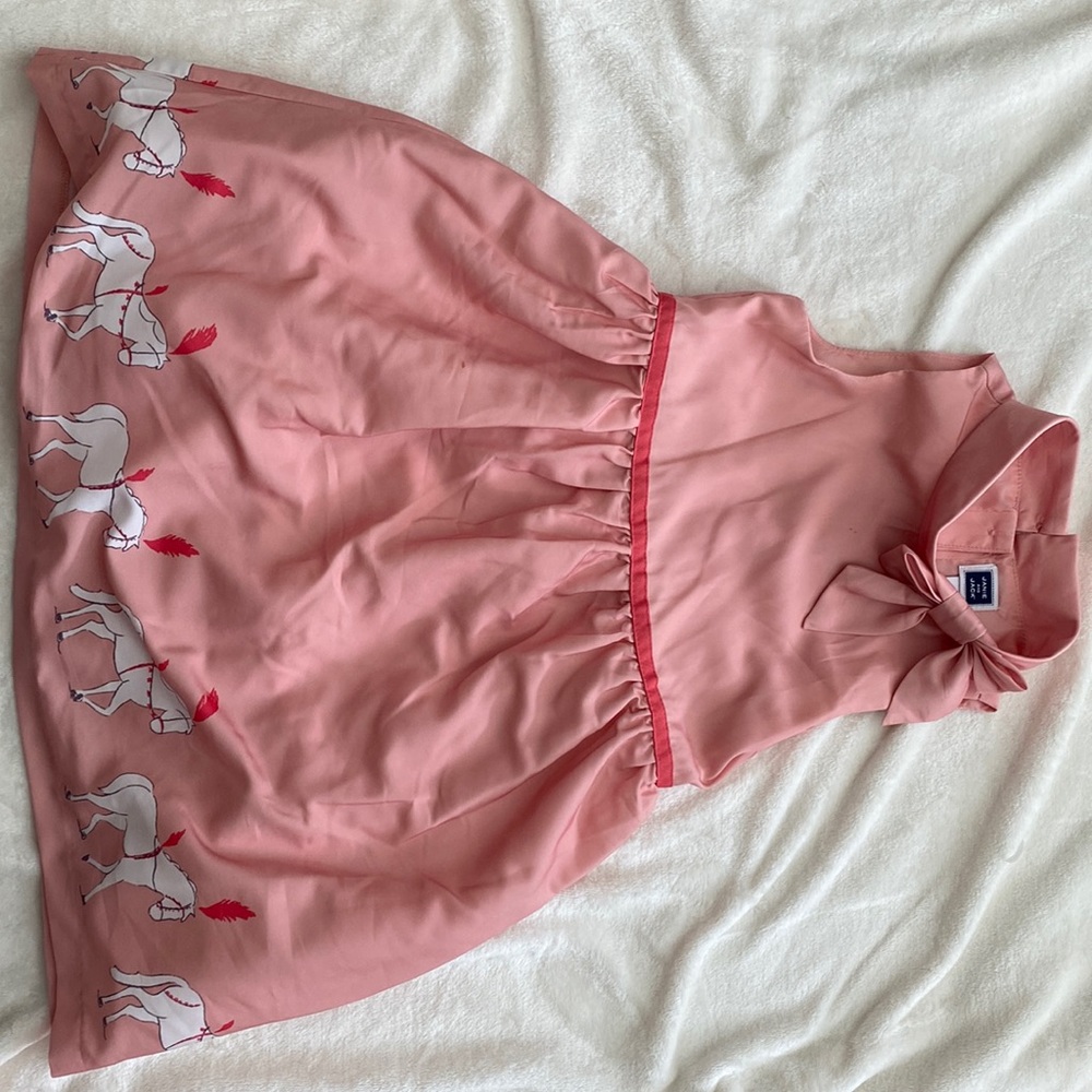 2015 Coral Carousel Janie and Jack Size 4 Dress